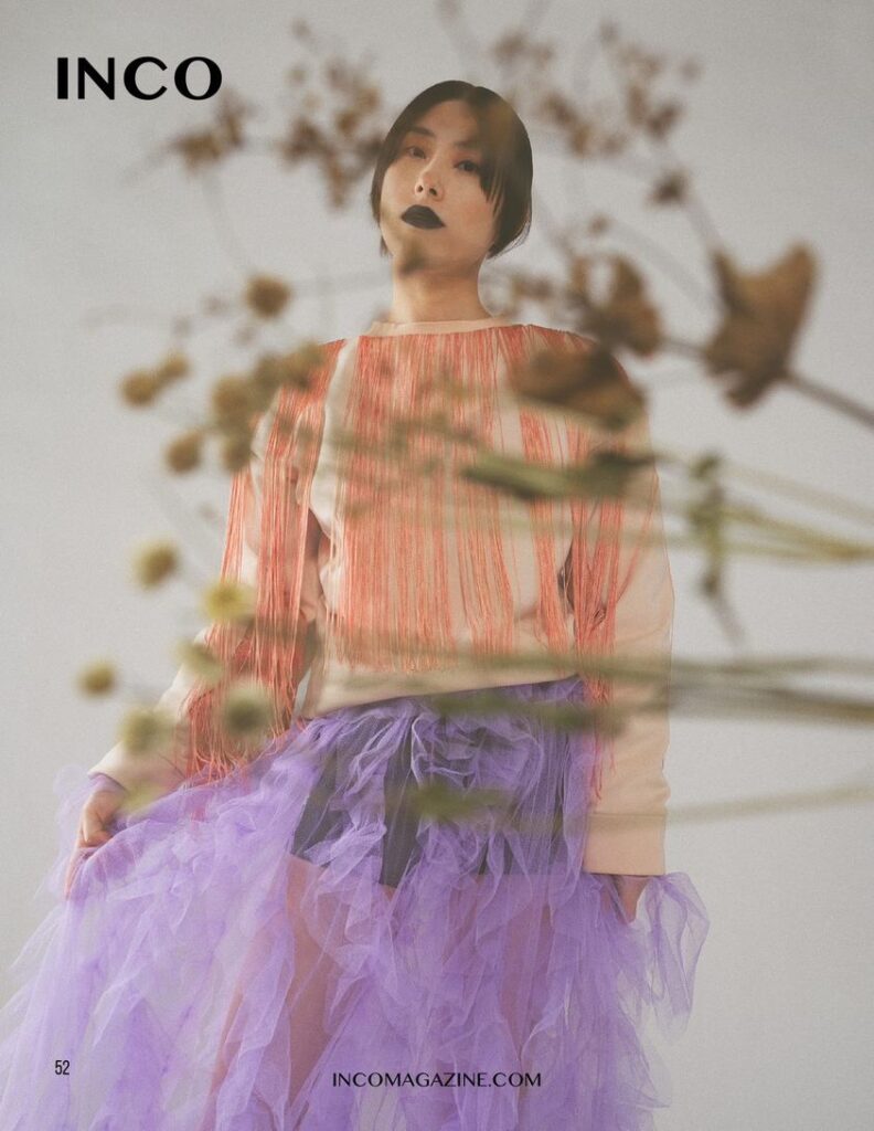 Model Anna Jegéus published in Inco Magazine