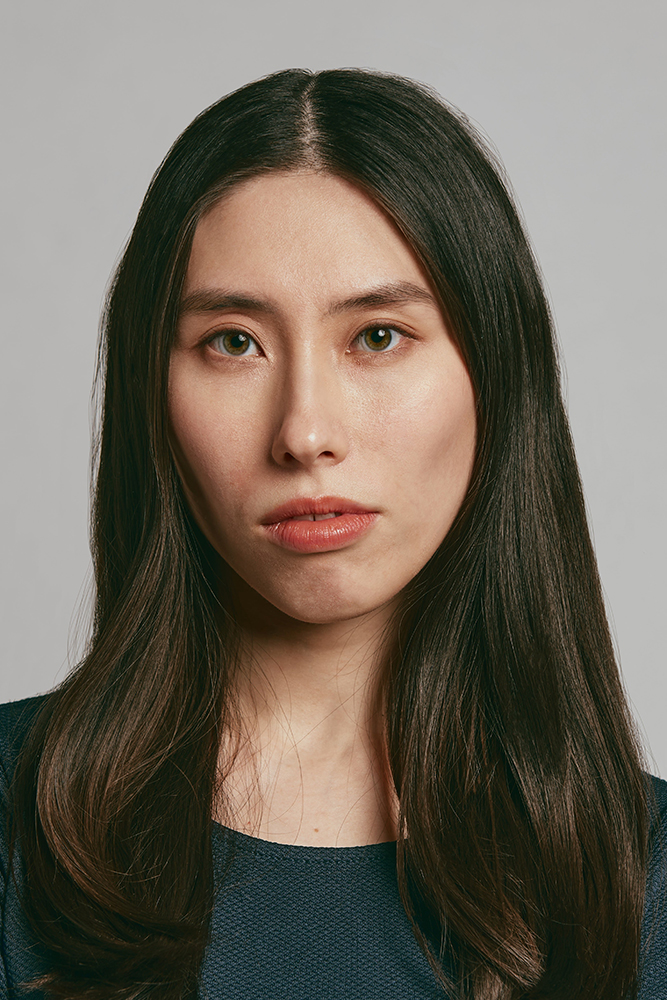 Headshot of Swedish actor Anna Jegeus